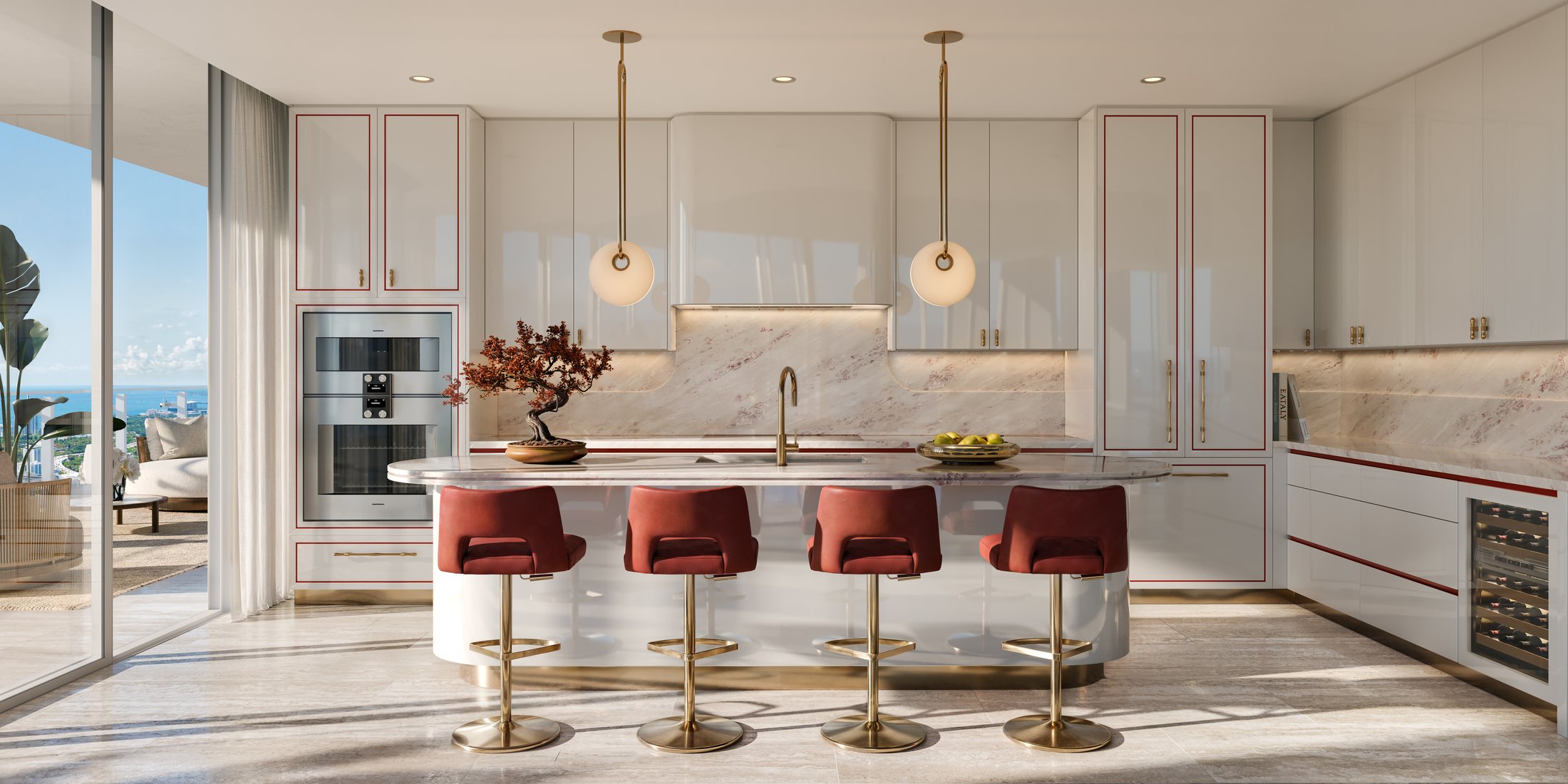 Custom Italian kitchen